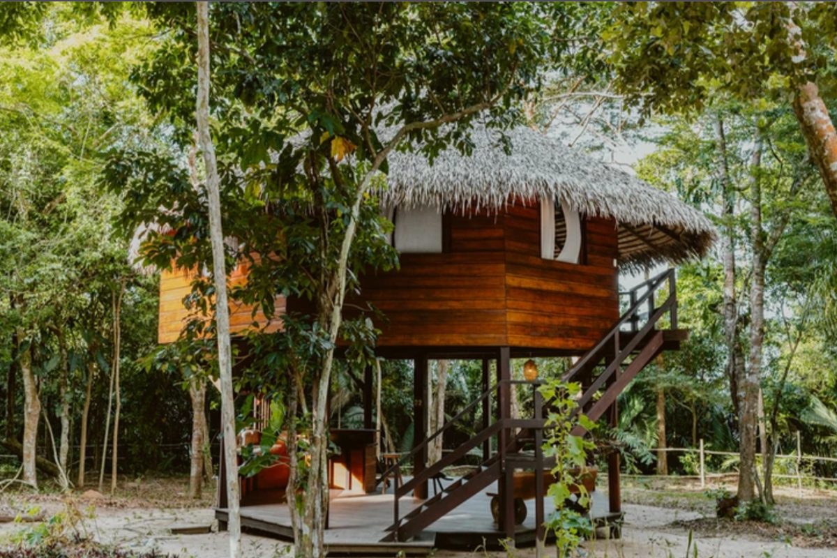 Cabana na floresta — Villa Arapiuns